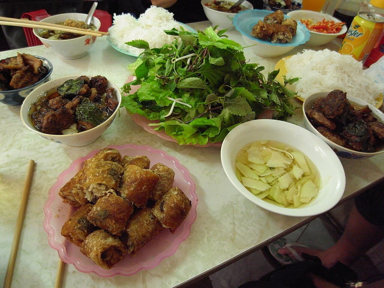 Bún chả Đắc Kim — Hàng Mành