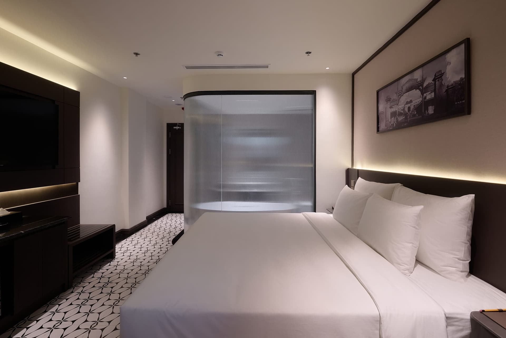 Phòng ngủ Phòng 2 Người Nhìn Ra Thành Phố Mercury Hanoi Hotel - ảnh 1