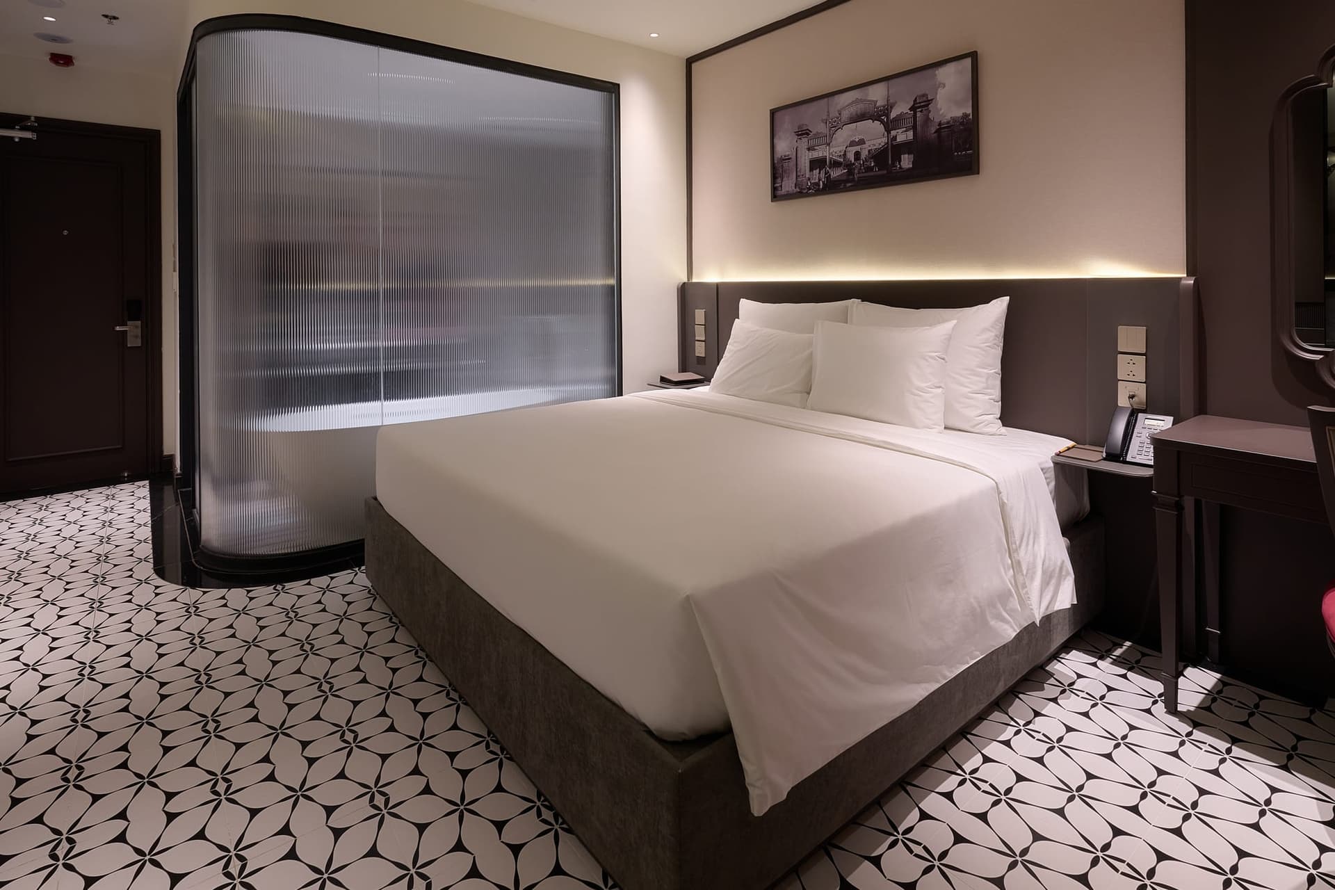 Phòng ngủ Phòng 2 Người Nhìn Ra Thành Phố Mercury Hanoi Hotel - ảnh 3