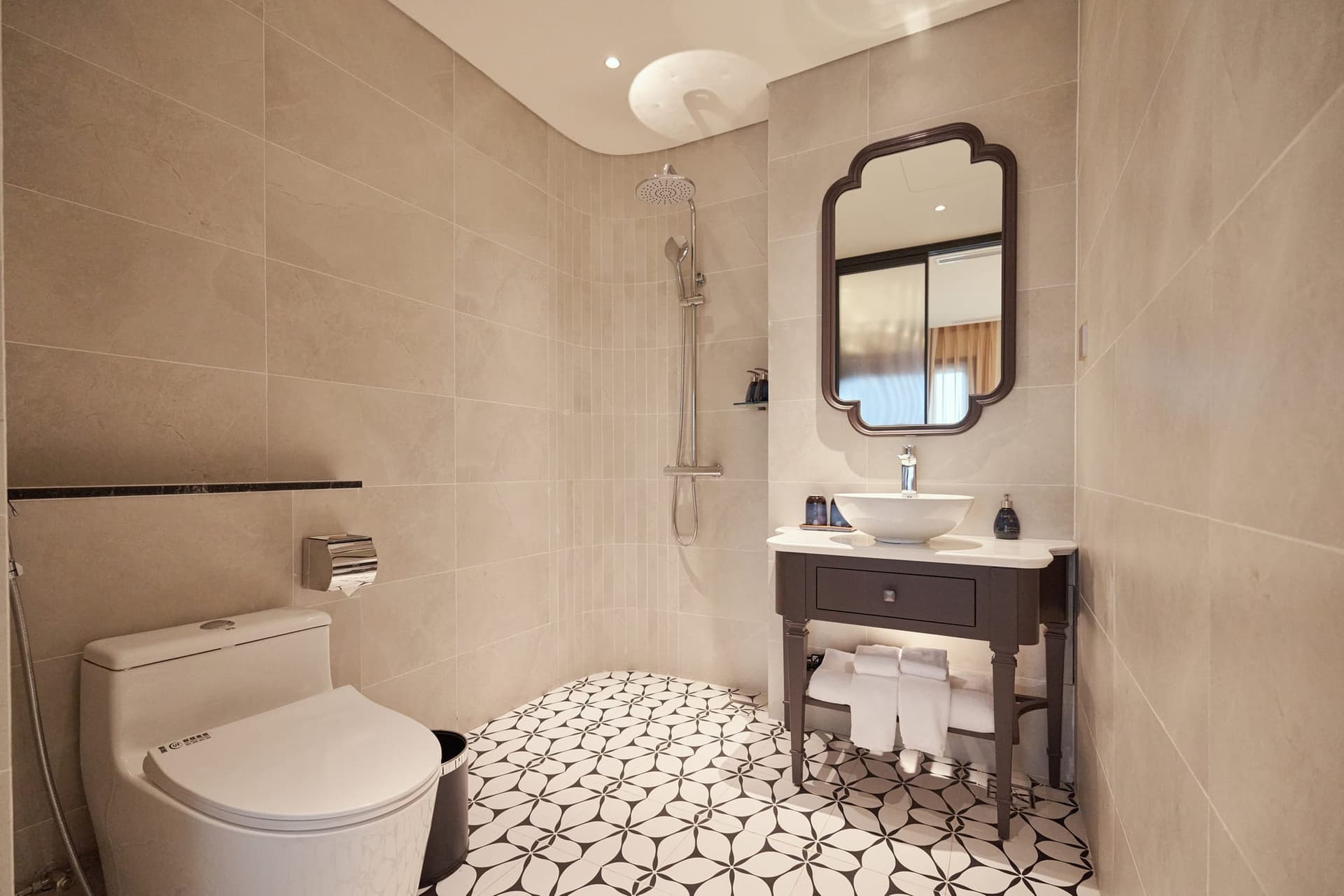 Phòng tắm Phòng 3 Người Nhìn Ra Thành Phố Mercury Hanoi Hotel - ảnh 1